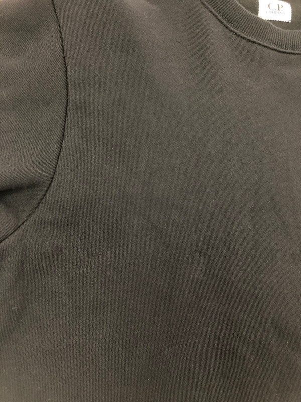 【中古品】【メンズ】 C.P.COMPANY シーピーカンパニー DIAGONAL RAISED LENS CREW SWEAT 17CMSS023A 005086W ダイアゴナル レイズド レンズ クルー スウェット トレーナー 141-260715-rt-18-tagh サイズ：M カラー：ブラック 万代Net店