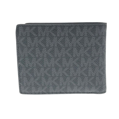 【中古品】【メンズ】 MICHAEL KORS マイケル コース BILLFOLD W COIN POCKET WALLET 36U9LCRF3B ビルフォールド コイン ポケット ウォレット 二つ折り財布 181-260718-rt-27-tagh カラー：ブラック 万代Net店