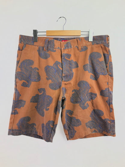 【中古品】【メンズ】 SUPREME シュプリーム 14SS PAISLEY WORK SHORT ペイズリー ワーク ショートパンツ ボトムス 149-260719-rt-17-tagh サイズ：36 カラー：ブラウン 万代Net店