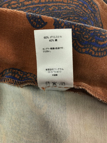【中古品】【メンズ】 SUPREME シュプリーム 14SS PAISLEY WORK SHORT ペイズリー ワーク ショートパンツ ボトムス 149-260719-rt-17-tagh サイズ：36 カラー：ブラウン 万代Net店