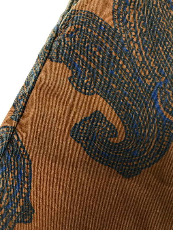 【中古品】【メンズ】 SUPREME シュプリーム 14SS PAISLEY WORK SHORT ペイズリー ワーク ショートパンツ ボトムス 149-260719-rt-17-tagh サイズ：36 カラー：ブラウン 万代Net店