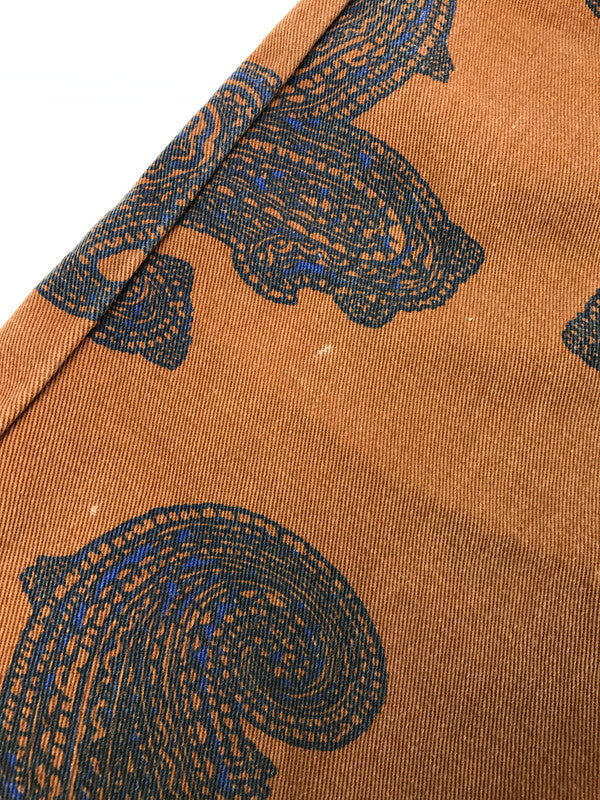 【中古品】【メンズ】 SUPREME シュプリーム 14SS PAISLEY WORK SHORT ペイズリー ワーク ショートパンツ ボトムス 149-260719-rt-17-tagh サイズ：36 カラー：ブラウン 万代Net店