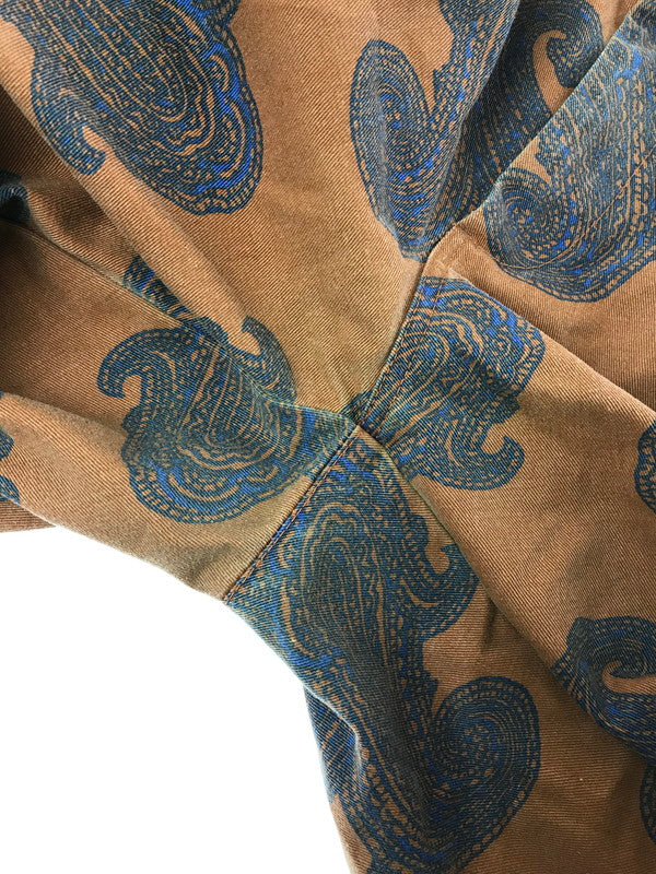 【中古品】【メンズ】 SUPREME シュプリーム 14SS PAISLEY WORK SHORT ペイズリー ワーク ショートパンツ ボトムス 149-260719-rt-17-tagh サイズ：36 カラー：ブラウン 万代Net店