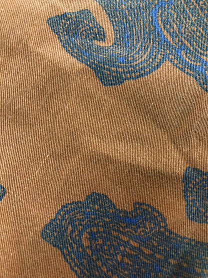 【中古品】【メンズ】 SUPREME シュプリーム 14SS PAISLEY WORK SHORT ペイズリー ワーク ショートパンツ ボトムス 149-260719-rt-17-tagh サイズ：36 カラー：ブラウン 万代Net店