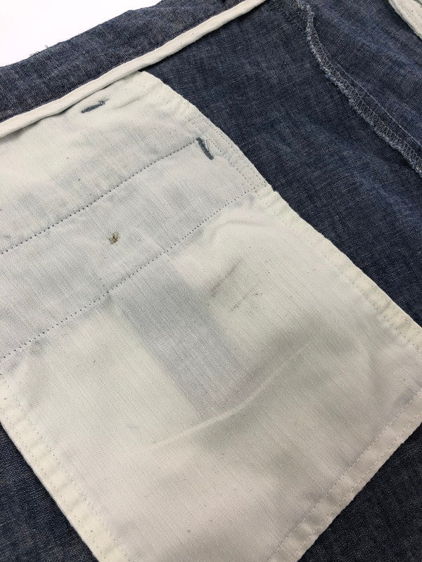 【中古品】【メンズ】 POLO RALPH LAUREN ポロ ラルフローレン 90's CHAMBRAY SHORT シャンブレー ショートパンツ ボトムス 157-260715-rt-21-tagh サイズ：36 カラー：インディゴ 万代Net店