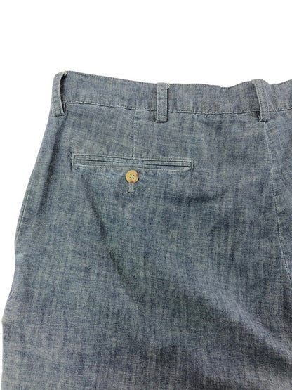 【中古品】【メンズ】 POLO RALPH LAUREN ポロ ラルフローレン 90's CHAMBRAY SHORT シャンブレー ショートパンツ ボトムス 157-260715-rt-21-tagh サイズ：36 カラー：インディゴ 万代Net店