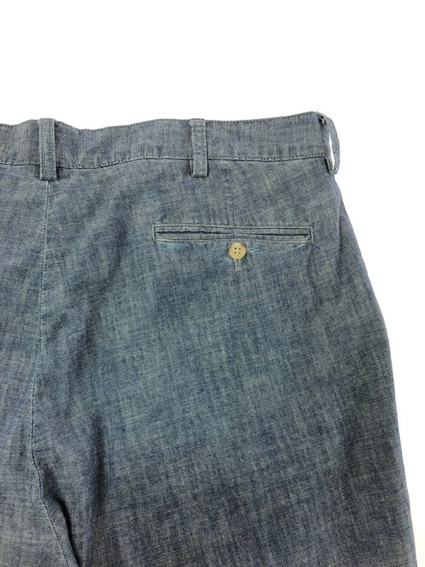 【中古品】【メンズ】 POLO RALPH LAUREN ポロ ラルフローレン 90's CHAMBRAY SHORT シャンブレー ショートパンツ ボトムス 157-260715-rt-21-tagh サイズ：36 カラー：インディゴ 万代Net店