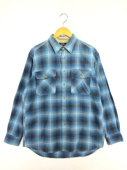 【中古品】【メンズ】 WILLIS&GEIGER ウィリス＆ガイガー 90's L/S FLANNEL SHIRT 90年代 ロングスリーブ フランネル シャツ トップス 日本製 146-260715-rt-20-tagh サイズ：L カラー：ブルー 万代Net店