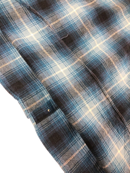 【中古品】【メンズ】 WILLIS&GEIGER ウィリス＆ガイガー 90's L/S FLANNEL SHIRT 90年代 ロングスリーブ フランネル シャツ トップス 日本製 146-260715-rt-20-tagh サイズ：L カラー：ブルー 万代Net店