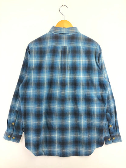 【中古品】【メンズ】 WILLIS&GEIGER ウィリス＆ガイガー 90's L/S FLANNEL SHIRT 90年代 ロングスリーブ フランネル シャツ トップス 日本製 146-260715-rt-20-tagh サイズ：L カラー：ブルー 万代Net店