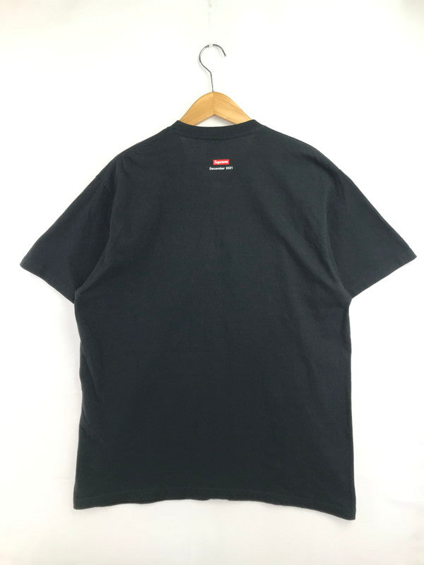 【中古品】【メンズ】 SUPREME シュプリーム 21AW SPEND IT TEE スペンド イット Tシャツ 半袖 Tシャツ トップス 149-260719-rt-11-tagh サイズ：L カラー：ブラック 万代Net店