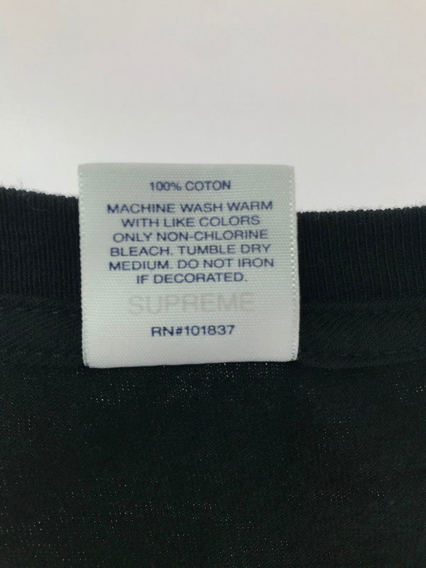 【中古品】【メンズ】 SUPREME シュプリーム 21AW SPEND IT TEE スペンド イット Tシャツ 半袖 Tシャツ トップス 149-260719-rt-11-tagh サイズ：L カラー：ブラック 万代Net店
