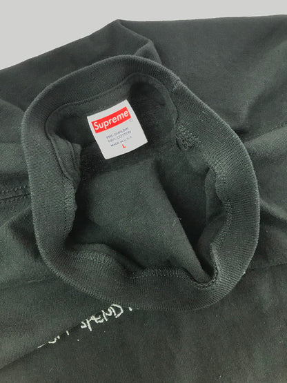 【中古品】【メンズ】 SUPREME シュプリーム 21AW SPEND IT TEE スペンド イット Tシャツ 半袖 Tシャツ トップス 149-260719-rt-11-tagh サイズ：L カラー：ブラック 万代Net店