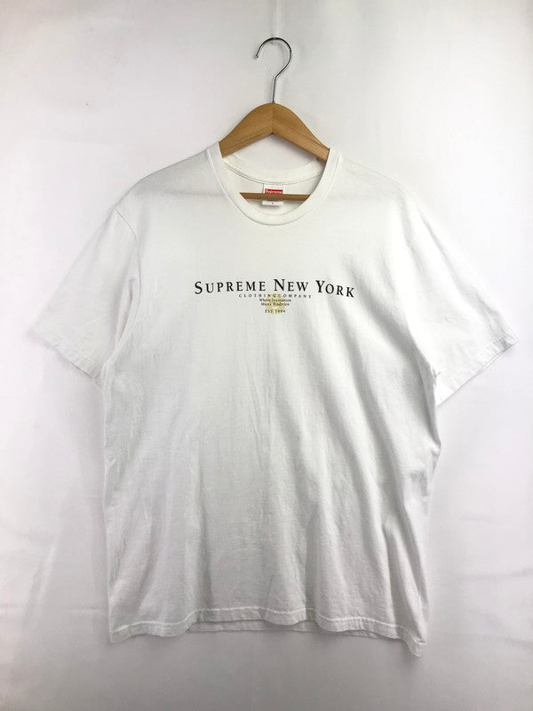【中古品】【メンズ】 SUPREME シュプリーム 22AW TRADITION TEE トラディション Tシャツ 半袖 Tシャツ トップス 149-260719-rt-12-tagh サイズ：L カラー：ホワイト 万代Net店