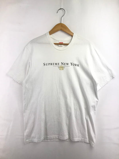 【中古品】【メンズ】 SUPREME シュプリーム 22AW TRADITION TEE トラディション Tシャツ 半袖 Tシャツ トップス 149-260719-rt-12-tagh サイズ：L カラー：ホワイト 万代Net店