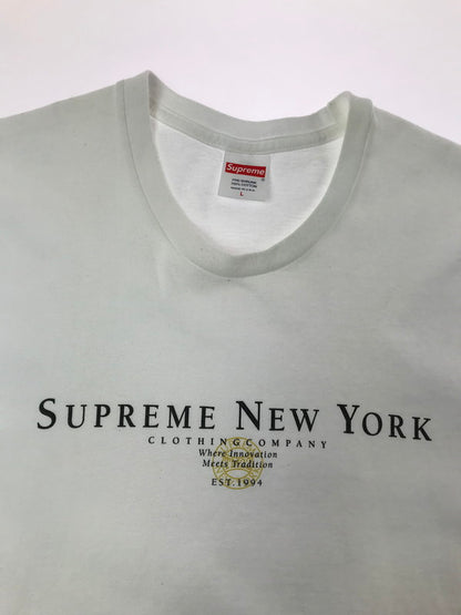 【中古品】【メンズ】 SUPREME シュプリーム 22AW TRADITION TEE トラディション Tシャツ 半袖 Tシャツ トップス 149-260719-rt-12-tagh サイズ：L カラー：ホワイト 万代Net店