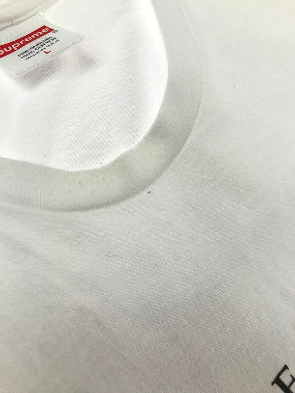 【中古品】【メンズ】 SUPREME シュプリーム 22AW TRADITION TEE トラディション Tシャツ 半袖 Tシャツ トップス 149-260719-rt-12-tagh サイズ：L カラー：ホワイト 万代Net店