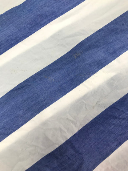 【中古品】【メンズ】 SUPREME シュプリーム 12SS TLARGE STRIPED SHIRT ストライプ シャツ 半袖シャツ トップス 149-260719-rt-15-tagh サイズ：L カラー：ブルー 万代Net店