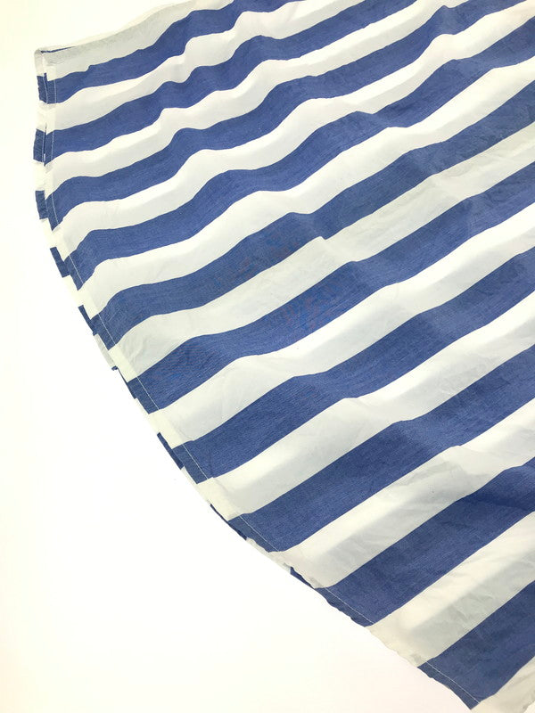 【中古品】【メンズ】 SUPREME シュプリーム 12SS TLARGE STRIPED SHIRT ストライプ シャツ 半袖シャツ トップス 149-260719-rt-15-tagh サイズ：L カラー：ブルー 万代Net店