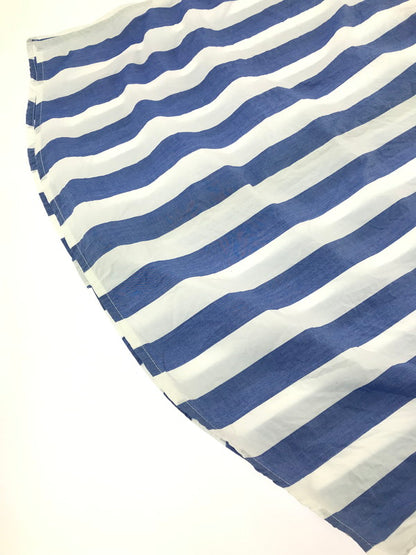【中古品】【メンズ】 SUPREME シュプリーム 12SS TLARGE STRIPED SHIRT ストライプ シャツ 半袖シャツ トップス 149-260719-rt-15-tagh サイズ：L カラー：ブルー 万代Net店