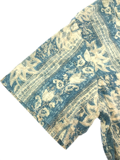 【中古品】【メンズ】 POLO RALPH LAUREN ポロ・ラルフローレン ANDY CAMP 90's SS OPEN COLLAR SHIRT アンディキャンプ 90年代 オープンカラー シャツ 146-260717-rt-12-tagh サイズ：XL カラー：ブルー 万代Net店