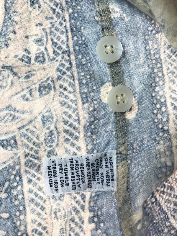【中古品】【メンズ】 POLO RALPH LAUREN ポロ・ラルフローレン ANDY CAMP 90's SS OPEN COLLAR SHIRT アンディキャンプ 90年代 オープンカラー シャツ 146-260717-rt-12-tagh サイズ：XL カラー：ブルー 万代Net店