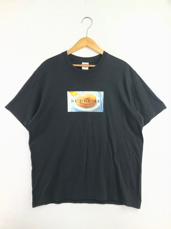 【中古品】【メンズ】 SUPREME シュプリーム 25SS PANCAKES TEE パンケーキ Tシャツ 半袖Tシャツ トップス 149-260719-rt-13-tagh サイズ：L カラー：ブラック 万代Net店