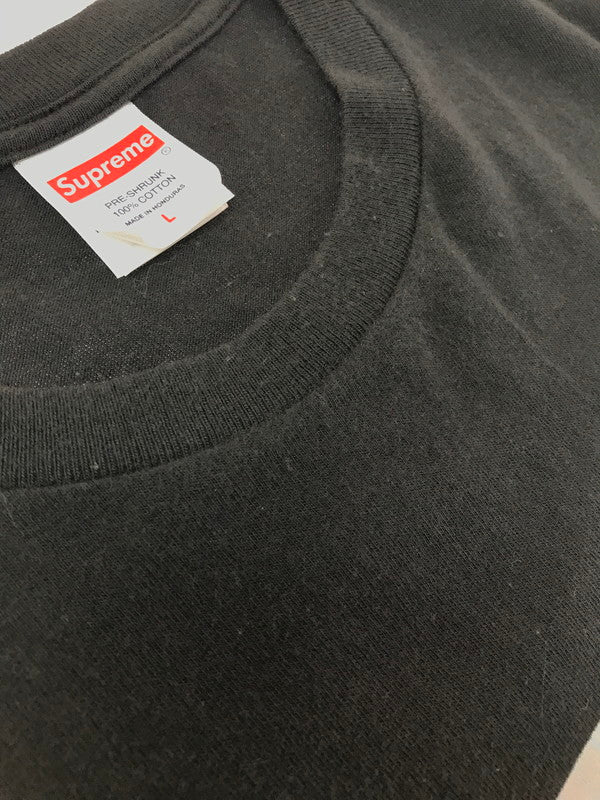【中古品】【メンズ】 SUPREME シュプリーム 25SS PANCAKES TEE パンケーキ Tシャツ 半袖Tシャツ トップス 149-260719-rt-13-tagh サイズ：L カラー：ブラック 万代Net店