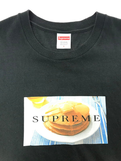 【中古品】【メンズ】 SUPREME シュプリーム 25SS PANCAKES TEE パンケーキ Tシャツ 半袖Tシャツ トップス 149-260719-rt-13-tagh サイズ：L カラー：ブラック 万代Net店