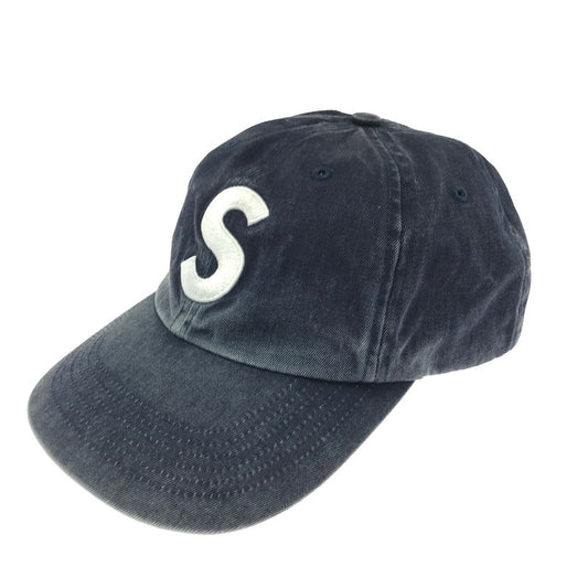 【中古品】【メンズ】 SUPREME シュプリーム 23AW PIGMENT PRINT S LOGO 6-PANEL ピグメント プリント エス ロゴ キャップ 帽子 185-260719-rt-19-tagh カラー：ブルー 万代Net店