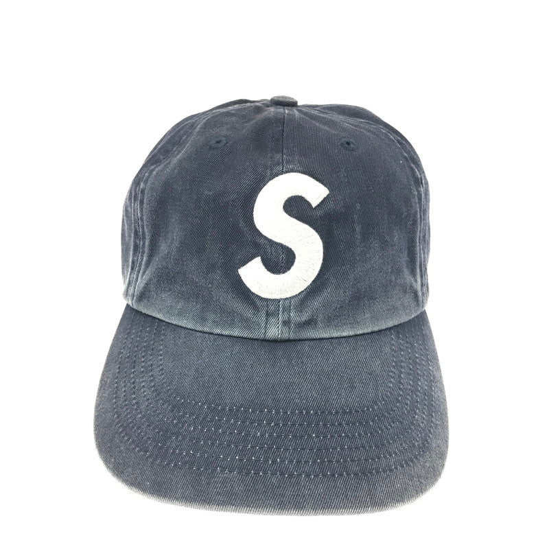 【中古品】【メンズ】 SUPREME シュプリーム 23AW PIGMENT PRINT S LOGO 6-PANEL ピグメント プリント エス ロゴ キャップ 帽子 185-260719-rt-19-tagh カラー：ブルー 万代Net店