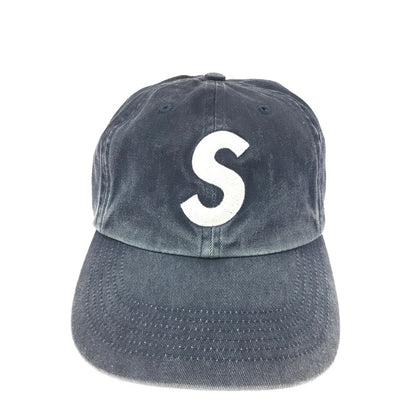 【中古品】【メンズ】 SUPREME シュプリーム 23AW PIGMENT PRINT S LOGO 6-PANEL ピグメント プリント エス ロゴ キャップ 帽子 185-260719-rt-19-tagh カラー：ブルー 万代Net店