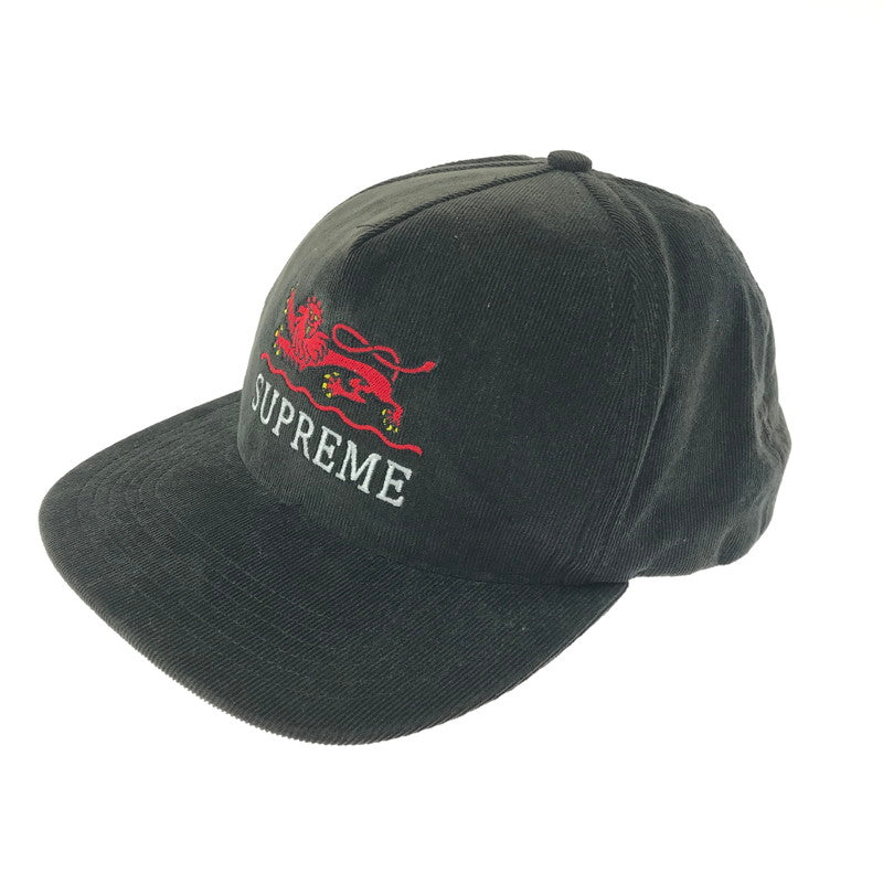 【中古品】【メンズ】 SUPREME シュプリーム × STARTER スターター 13AW SUPPORTER 5-PANEL CAP サポーター 5パネル キャップ 帽子 185-260719-rt-18-tagh カラー：ブラック 万代Net店