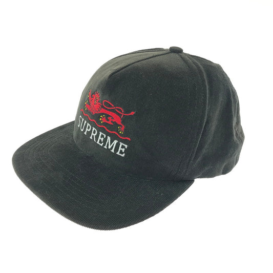 【中古品】【メンズ】 SUPREME シュプリーム × STARTER スターター 13AW SUPPORTER 5-PANEL CAP サポーター 5パネル キャップ 帽子 185-260719-rt-18-tagh カラー：ブラック 万代Net店