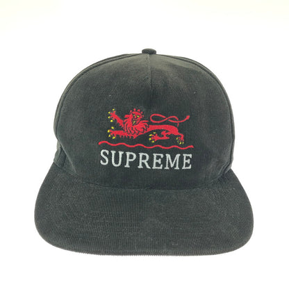 【中古品】【メンズ】 SUPREME シュプリーム × STARTER スターター 13AW SUPPORTER 5-PANEL CAP サポーター 5パネル キャップ 帽子 185-260719-rt-18-tagh カラー：ブラック 万代Net店