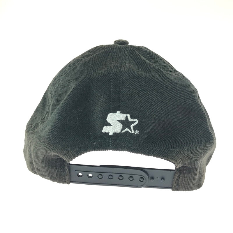 【中古品】【メンズ】 SUPREME シュプリーム × STARTER スターター 13AW SUPPORTER 5-PANEL CAP サポーター 5パネル キャップ 帽子 185-260719-rt-18-tagh カラー：ブラック 万代Net店