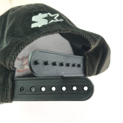 【中古品】【メンズ】 SUPREME シュプリーム × STARTER スターター 13AW SUPPORTER 5-PANEL CAP サポーター 5パネル キャップ 帽子 185-260719-rt-18-tagh カラー：ブラック 万代Net店