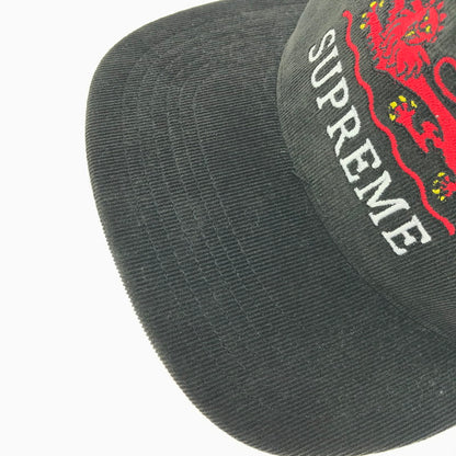 【中古品】【メンズ】 SUPREME シュプリーム × STARTER スターター 13AW SUPPORTER 5-PANEL CAP サポーター 5パネル キャップ 帽子 185-260719-rt-18-tagh カラー：ブラック 万代Net店