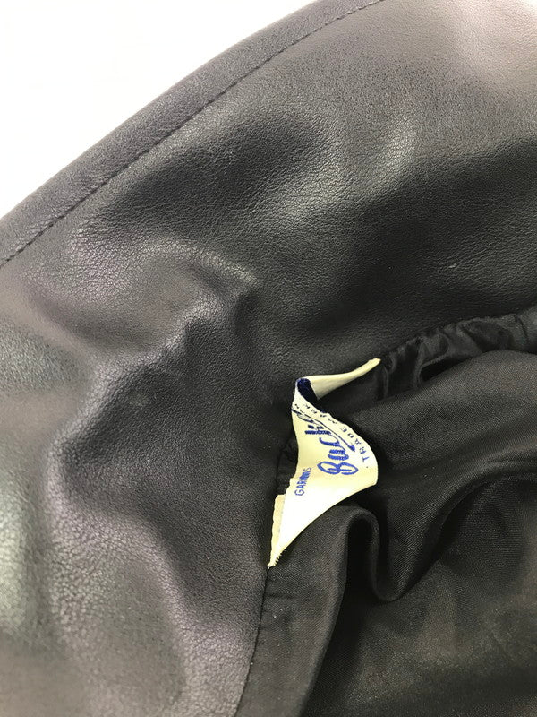 【現状渡し品】【メンズ】 BACKERS バッカーズ FAUX LEATHER COACH JACKET フェイクレザー コーチ ジャケット アウター 147-260717-rt-19-tagh サイズ：M カラー：ブラック 万代Net店