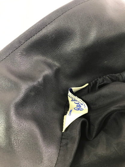 【現状渡し品】【メンズ】 BACKERS バッカーズ FAUX LEATHER COACH JACKET フェイクレザー コーチ ジャケット アウター 147-260717-rt-19-tagh サイズ：M カラー：ブラック 万代Net店