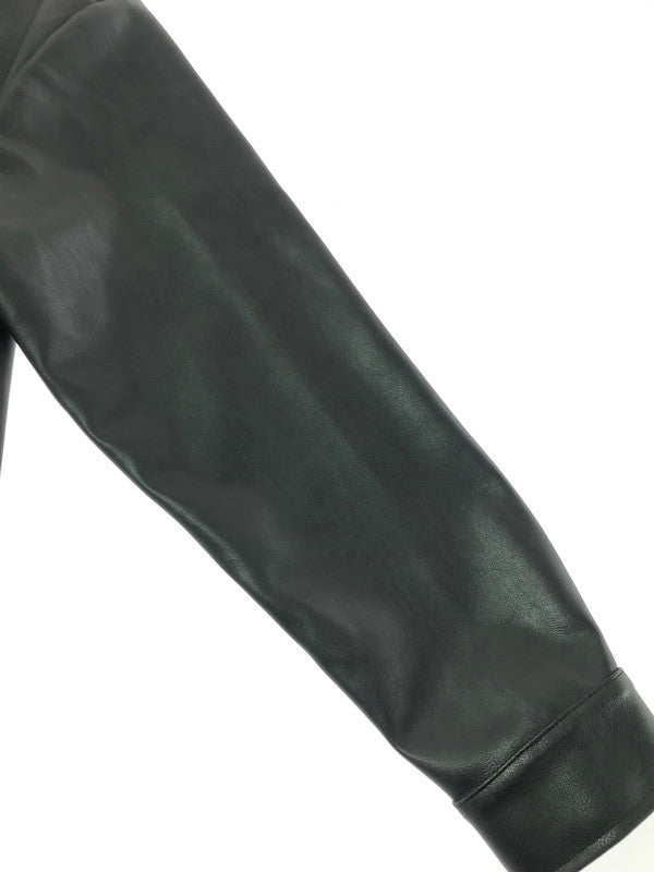 【現状渡し品】【メンズ】 BACKERS バッカーズ FAUX LEATHER COACH JACKET フェイクレザー コーチ ジャケット アウター 147-260717-rt-19-tagh サイズ：M カラー：ブラック 万代Net店