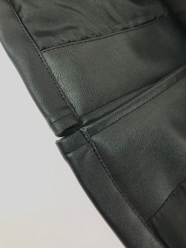 【現状渡し品】【メンズ】 BACKERS バッカーズ FAUX LEATHER COACH JACKET フェイクレザー コーチ ジャケット アウター 147-260717-rt-19-tagh サイズ：M カラー：ブラック 万代Net店