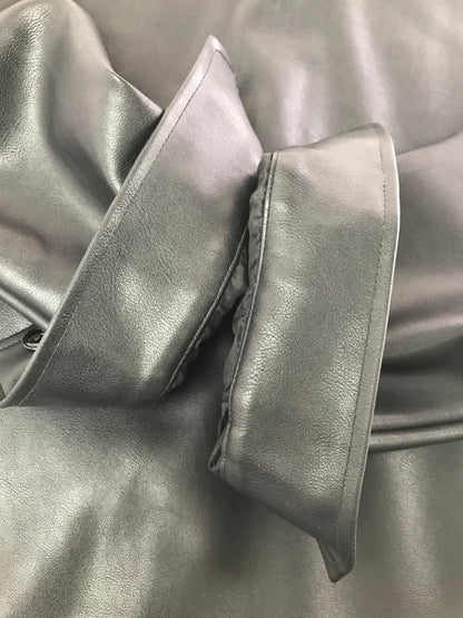 【現状渡し品】【メンズ】 BACKERS バッカーズ FAUX LEATHER COACH JACKET フェイクレザー コーチ ジャケット アウター 147-260717-rt-19-tagh サイズ：M カラー：ブラック 万代Net店