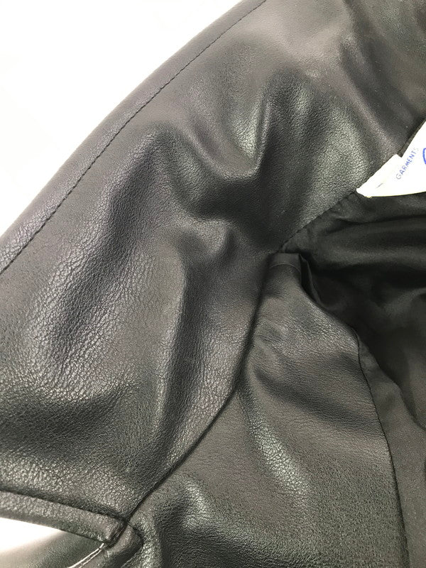 【現状渡し品】【メンズ】 BACKERS バッカーズ FAUX LEATHER COACH JACKET フェイクレザー コーチ ジャケット アウター 147-260717-rt-19-tagh サイズ：M カラー：ブラック 万代Net店