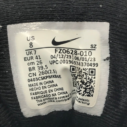 【中古品】【メンズ】 NIKE ナイキ AIR MAX 1 BLACK WHITE FZ0628-010 エア マックス 1 スニーカー 靴 160-260717-rt-03-tagh サイズ：26cm US8 カラー：BLACK/WHITE 万代Net店