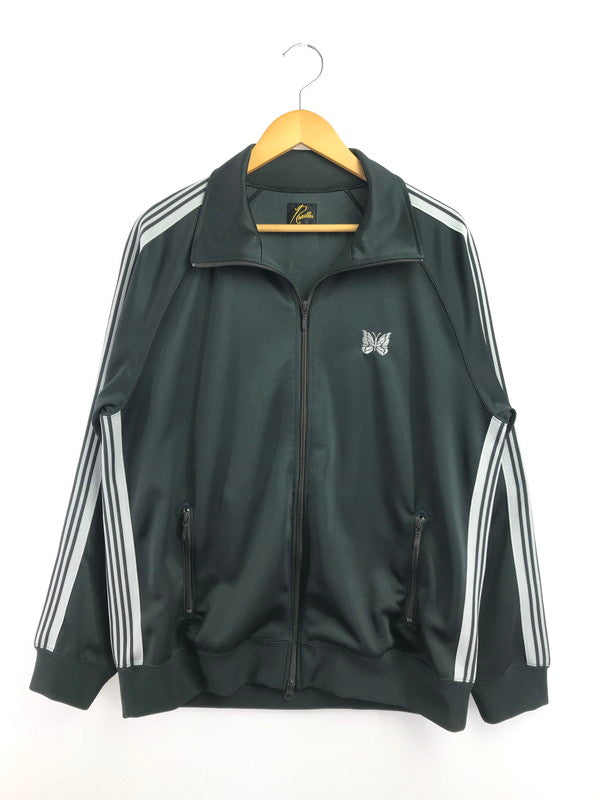 【中古品】【メンズ】 NEEDLES ニードルス TRACK JACKET-POLY SMOOTH SX404 トラック ジャケット ライトアウター 140-260717-rt-15-tagh サイズ：XL カラー：チャコール 万代Net店