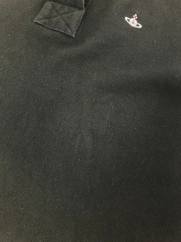 【中古品】【レディース】 VIVIENNE WESTWOOD RED LABEL ヴィヴィアンウエストウッド レッドレーベル POLO SHIRT 16-12-322005 ポロシャツ 170-260717-rt-11-tagh サイズ：2 カラー：ブラック 万代Net店