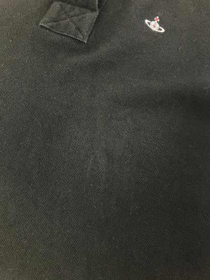 【中古品】【レディース】 VIVIENNE WESTWOOD RED LABEL ヴィヴィアンウエストウッド レッドレーベル POLO SHIRT 16-12-322005 ポロシャツ 170-260717-rt-11-tagh サイズ：2 カラー：ブラック 万代Net店