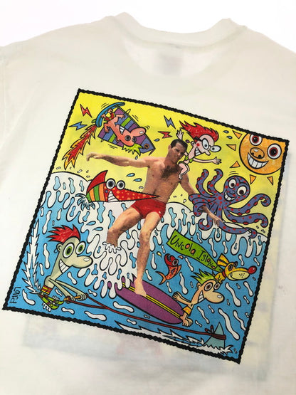 【中古品】【メンズ】 HANES ヘインズ 90's 7UP UNCOLD ISLAND TEE 90年代 セブン アップ アンコールﾄﾞ アイランド Tシャツ トップス 146-260715-rt-13-tagh サイズ：M カラー：ホワイト 万代Net店