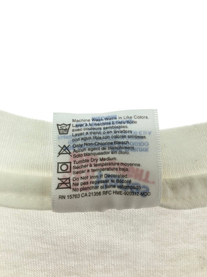 【中古品】【メンズ】 HANES ヘインズ 90's 7UP UNCOLD ISLAND TEE 90年代 セブン アップ アンコールﾄﾞ アイランド Tシャツ トップス 146-260715-rt-13-tagh サイズ：M カラー：ホワイト 万代Net店